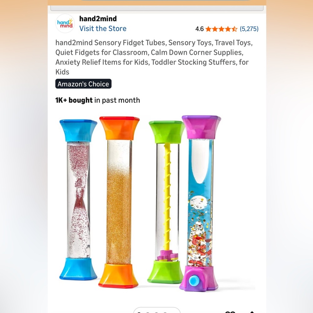 Vibrant Learning Toy Set with Mirror and Pop Fidget - Picture 7 of 8